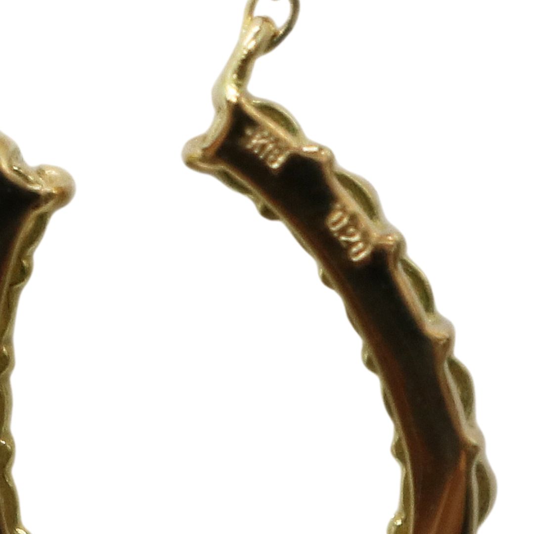 K18YG D0.20ct<br>馬蹄ダイヤモンド ネックレス<br>【NEW】