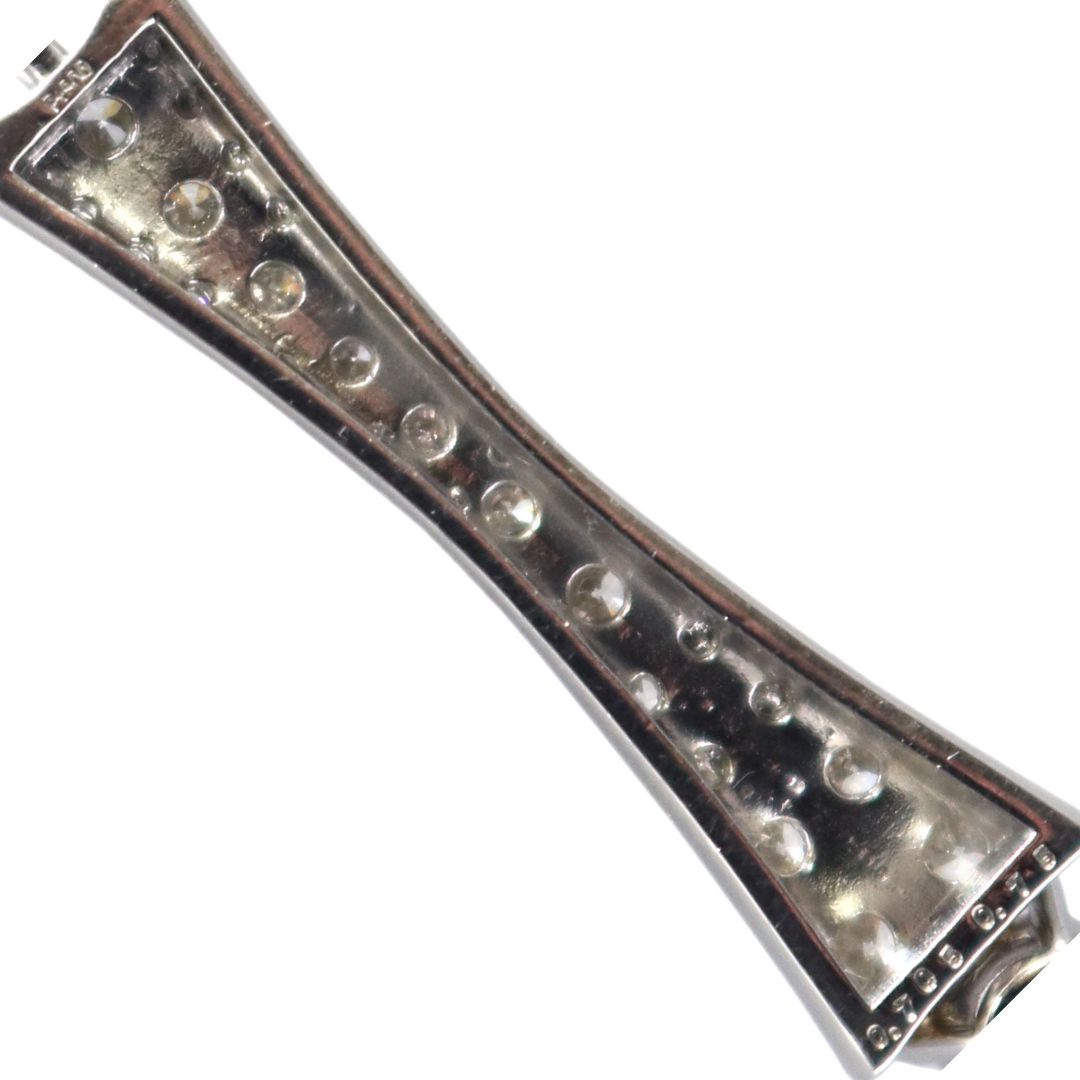 Pt850/Pt900/D0.705ct D0.75ct<br>ダイヤモンドネックレス<br>【NEW】