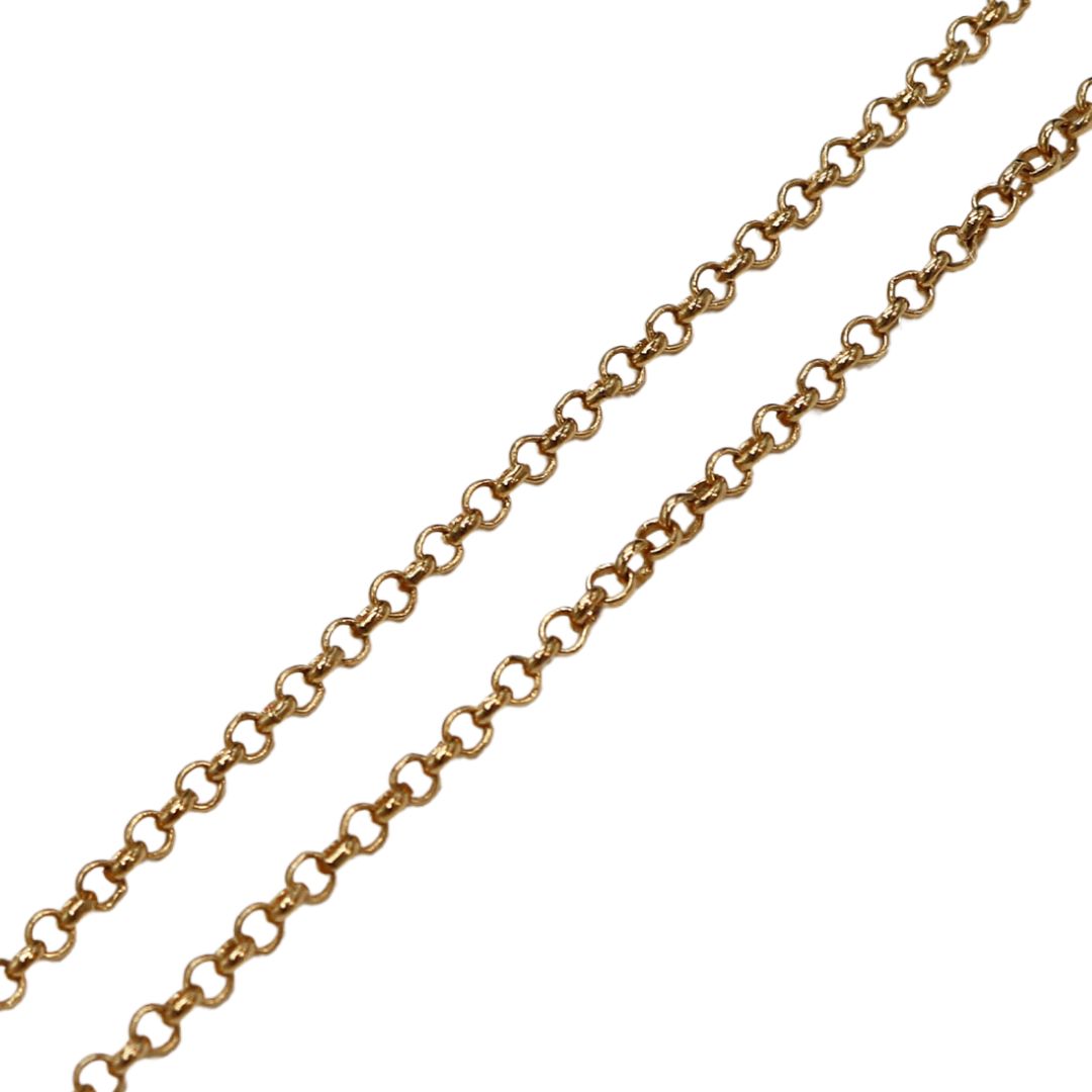 ロール チェーン ネックレス<br>22K PG<br>【NEW】