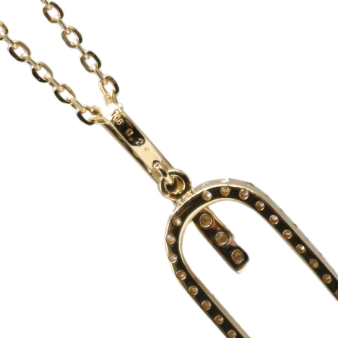 K18YG/D0.25ct<br>クリップ ダイヤモンドネックレス<br>【NEW】