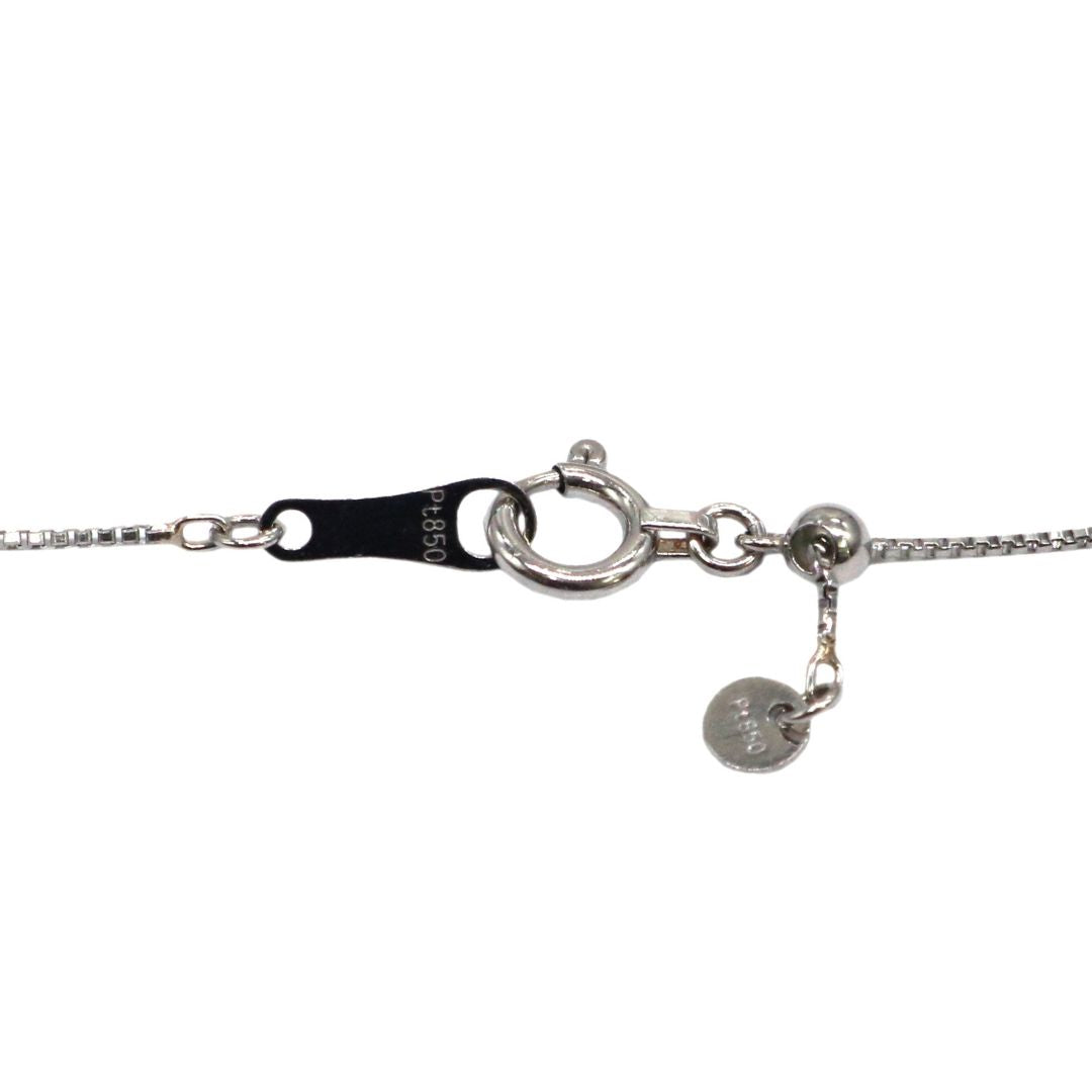Pt850/Pt900/D0.705ct D0.75ct<br>ダイヤモンドネックレス<br>【NEW】