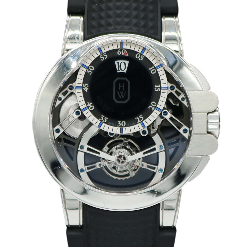 オーシャン トゥールビヨン<BR>ジャンピングアワー<BR>OCEMTJ45WW001<BR>75本限定 <br>【USED】