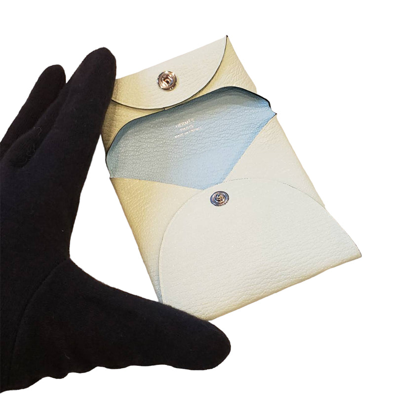 エルメス バスティア グリーン×ブルー