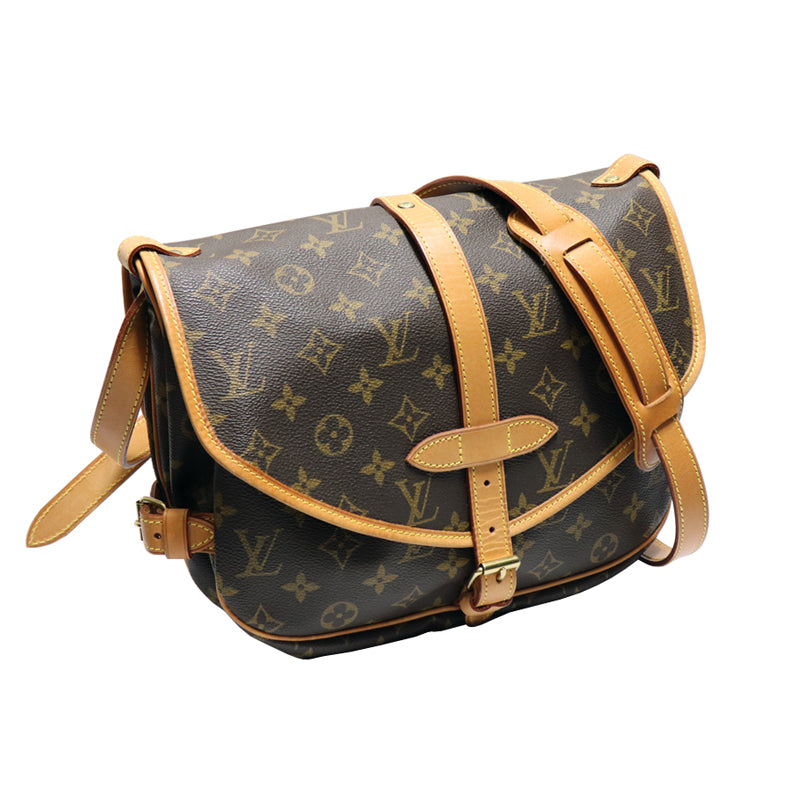 LOUIS VUITTON ルイヴィトン モノグラム ソミュール30 M42256【中古】