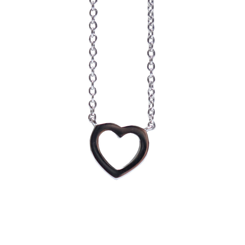 TIFFANY&Co. ティファニー K18WG メトロハート ペンダント【未使用品】