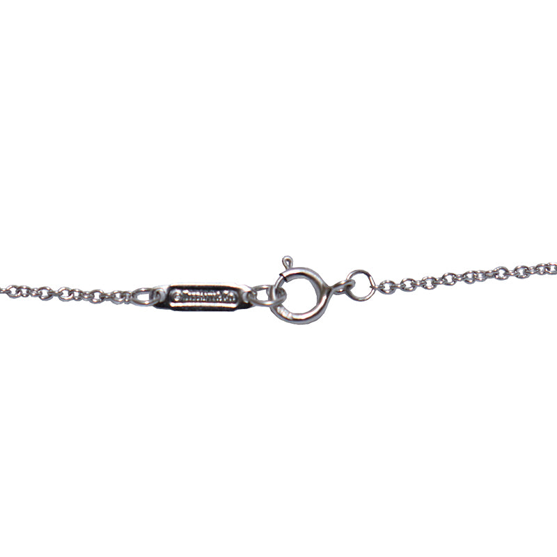 TIFFANY&Co. ティファニー K18WG メトロハート ペンダント【未使用品】