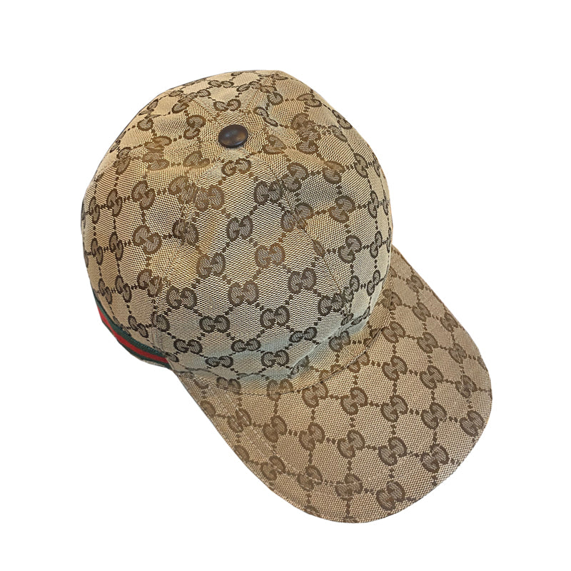 GUCCI グッチ オリジナルGGキャンバス ベースボールキャップ 200035【未使用品】