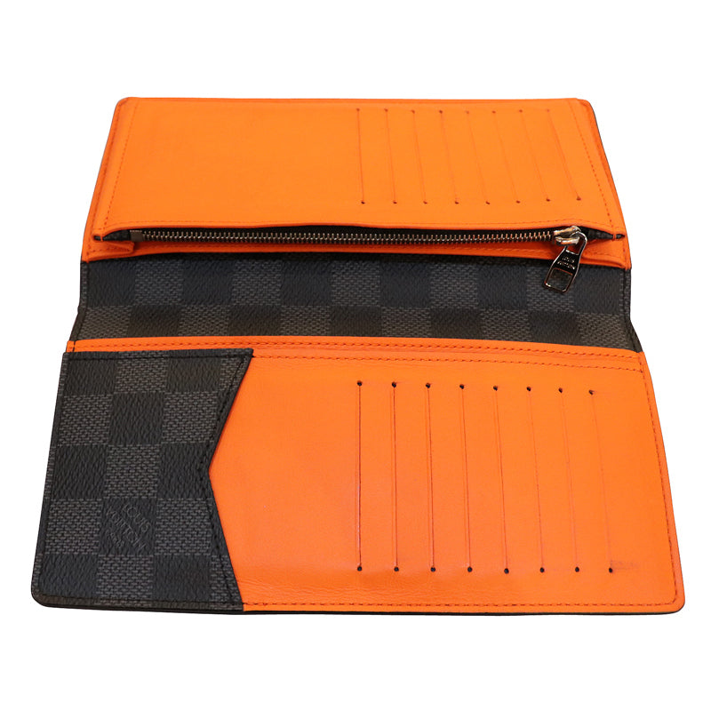 ダミエグラフィット<BR>ポルトフォイユ・ブラザ<BR>N63306<BR>【USED】