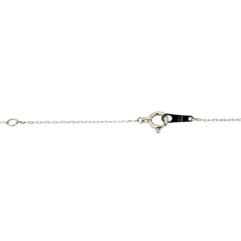PT900/PT850/D0.20ct<BR> フラワーモチーフ<BR>ダイヤモンドペンダント<BR>【NEW】