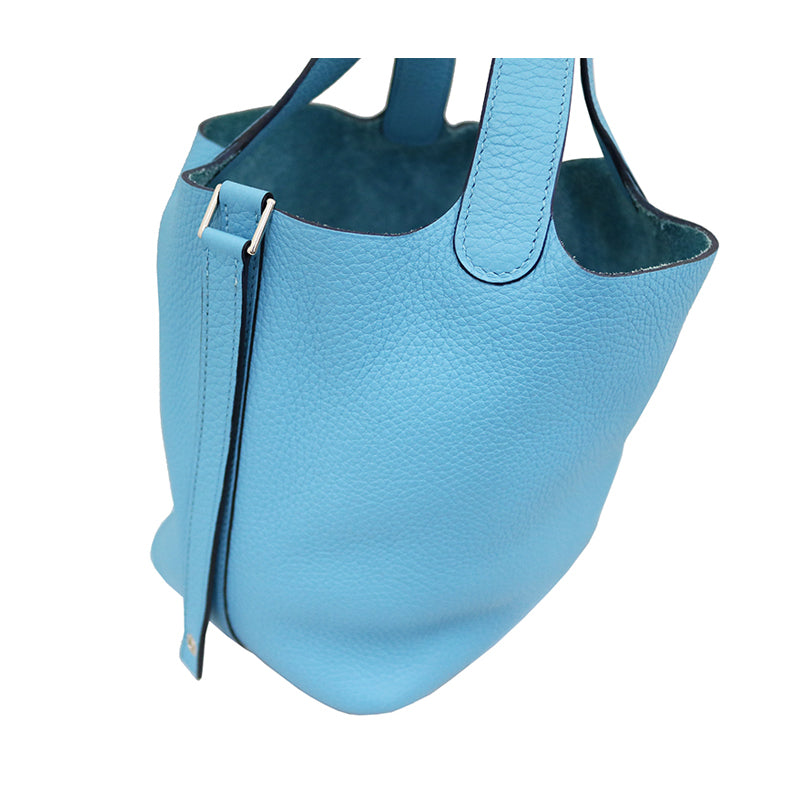 トリヨンクレマンス<BR>ピコタンロックPM<BR>ブルーノール/SV金具<BR>【未使用品】