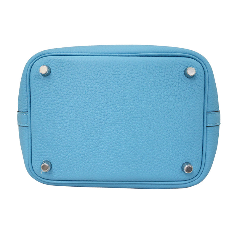 トリヨンクレマンス<BR>ピコタンロックPM<BR>ブルーノール/SV金具<BR>【未使用品】