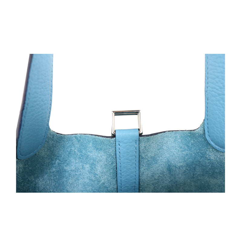 トリヨンクレマンス<BR>ピコタンロックPM<BR>ブルーノール/SV金具<BR>【未使用品】