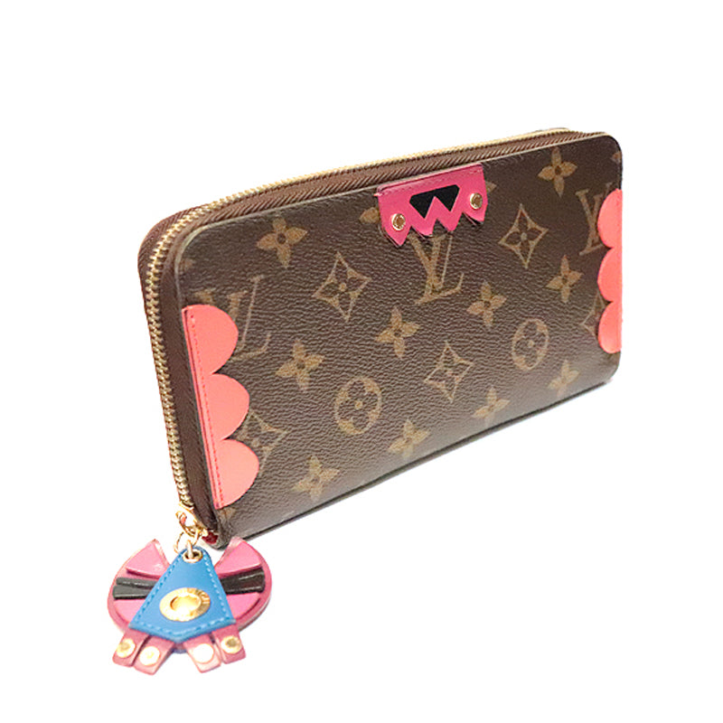LOUIS VUITTON ルイヴィトン モノグラム ジッピーウォレット トーテム M61364【中古】