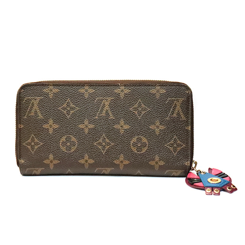 LOUIS VUITTON ルイヴィトン モノグラム ジッピーウォレット トーテム M61364【中古】