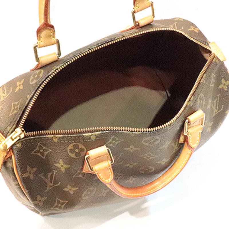 LOUIS VUITTON ルイヴィトン モノグラム スピーディー30 M41526【中古】