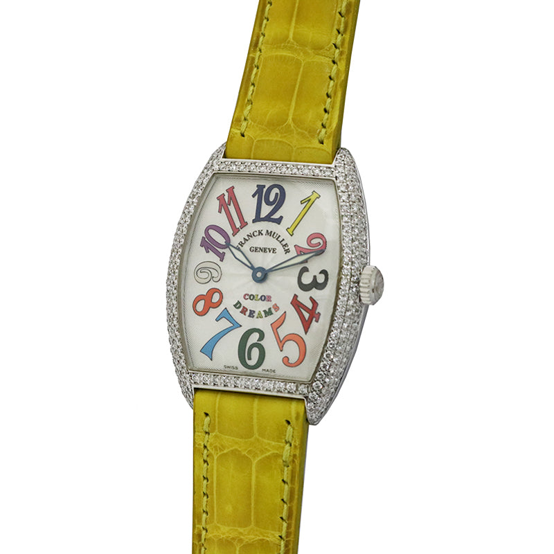 FRANCK MULLER フランクミュラー トノウカーベックス カラードリームダイヤモンド 7502QZD COL DRM【中古】
