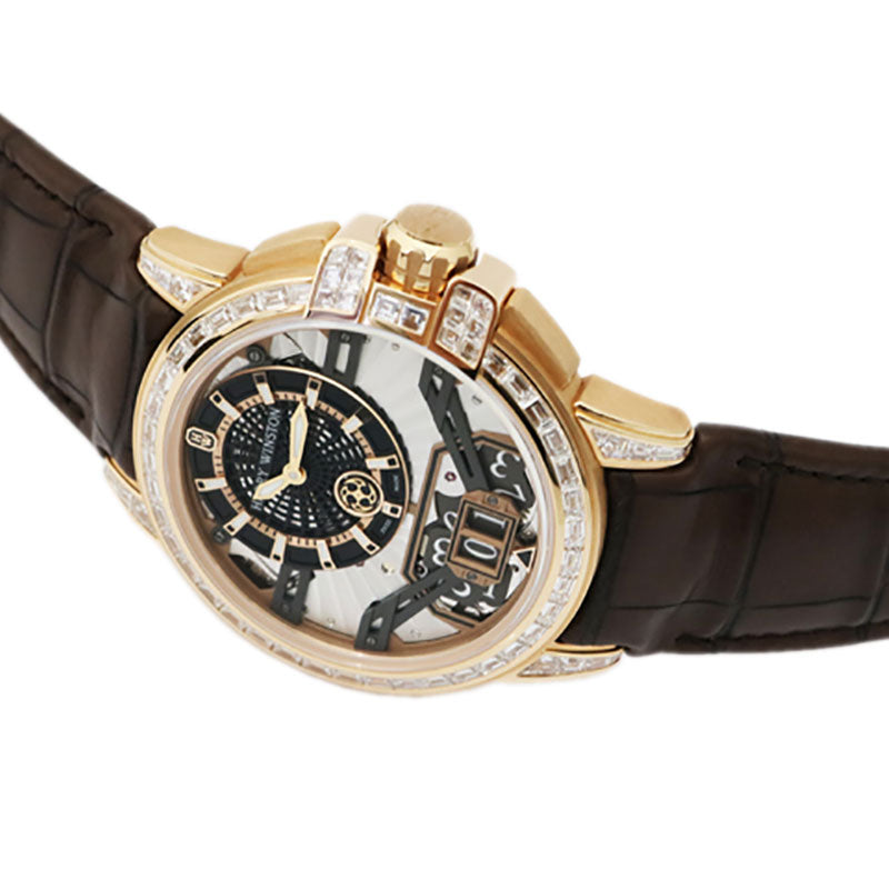 HARRY WINSTON ハリーウィンストン オーシャンビッグデイト ベゼルバゲットダイヤ OCEABD42RR002【未使用品】