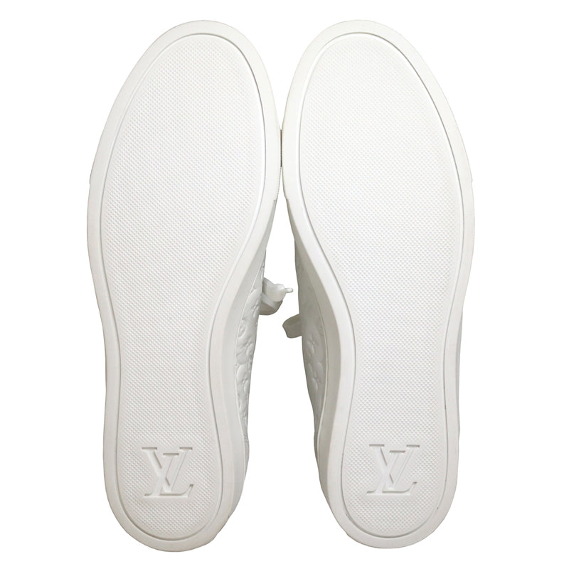 LOUIS VUITTON ルイヴィトン モノグラム スニーカー レディース ホワイト【中古】