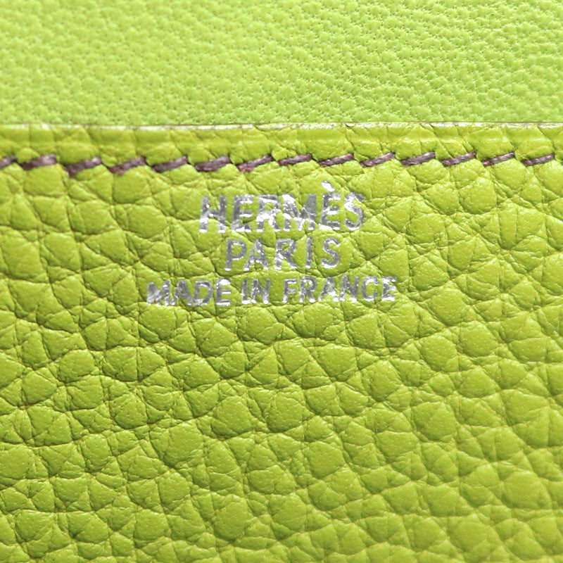 トゴ<BR>ドゴン コインケース <BR>アニスグリーン/SV金具<BR>【USED】