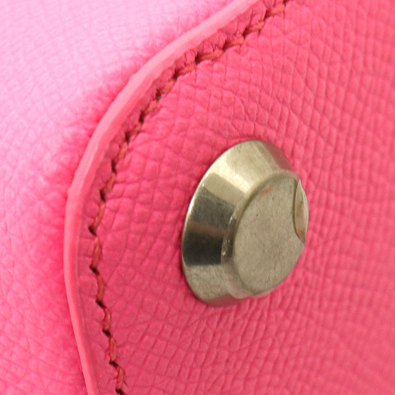 バレンシアガ ヴィル トップハンドルバッグ XXS 550646 ピンク