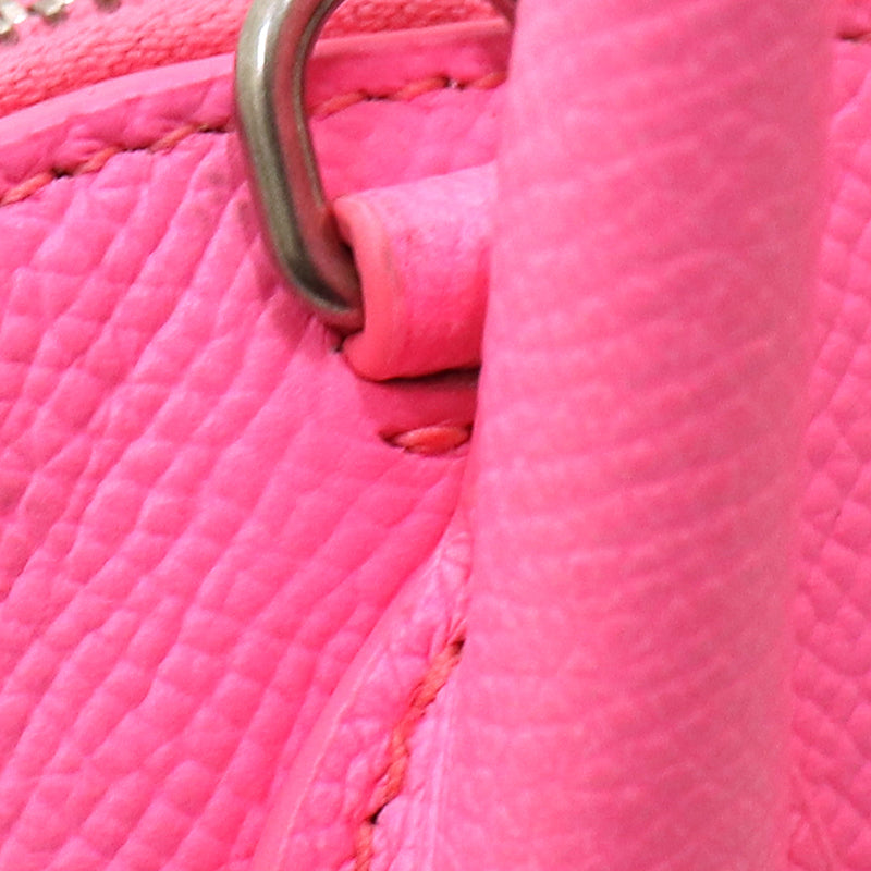 バレンシアガ ヴィル トップハンドルバッグ XXS 550646 ピンク