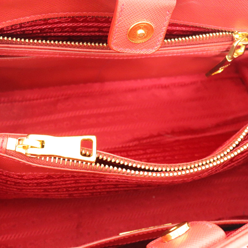 プラダ SAFFIANO LUX 2WAYバッグ BN2567 レッド