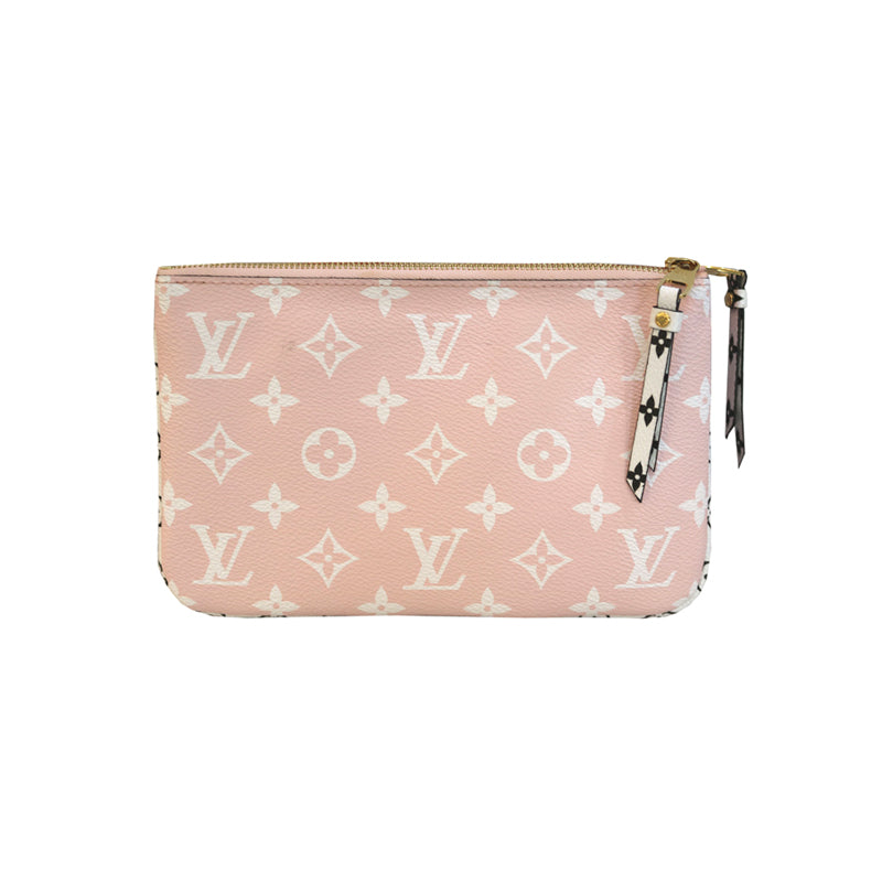 LOUIS VUITTON ルイヴィトン ジャイアント モノグラムキャンバス ポシェット・ドゥーブル ジップ M67561【中古】
