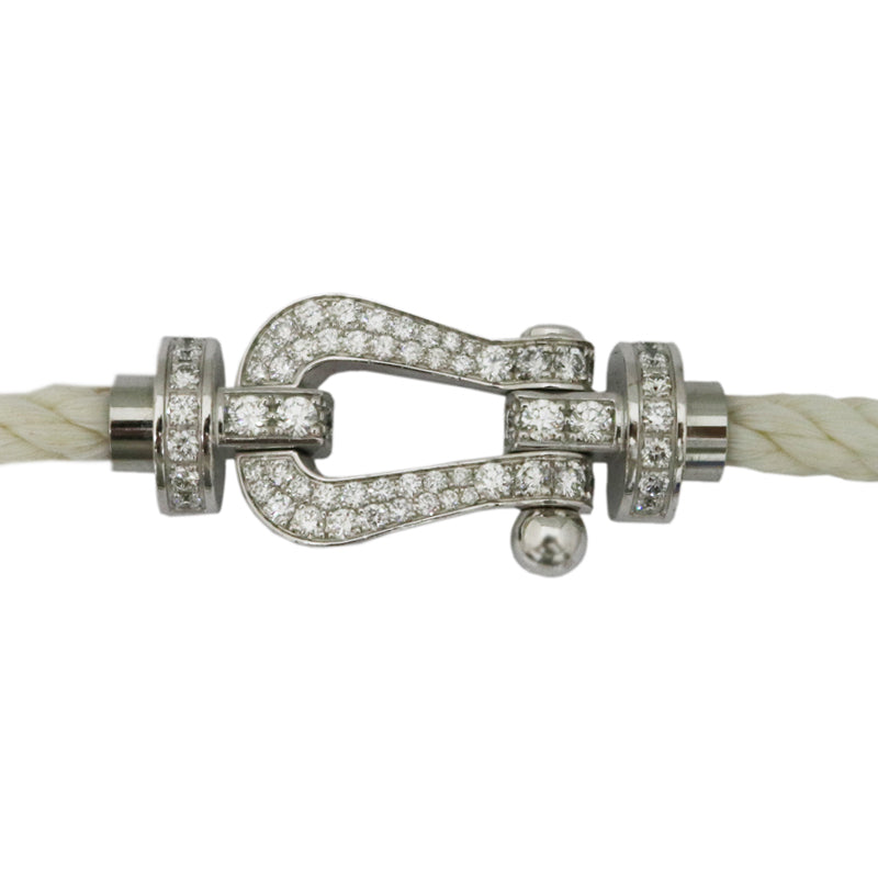 FRED フレッド K18WG フォース10 LM 2連ブレスレット【中古】