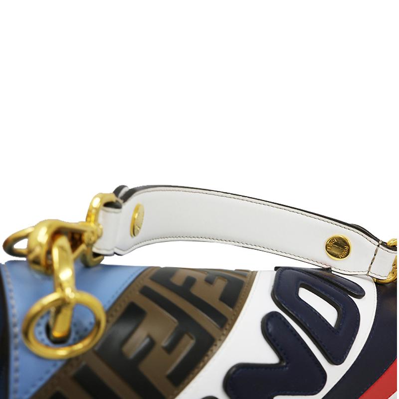 FENDI フェンディ FILAコラボ マニアコレクション ショルダーバッグ【中古】