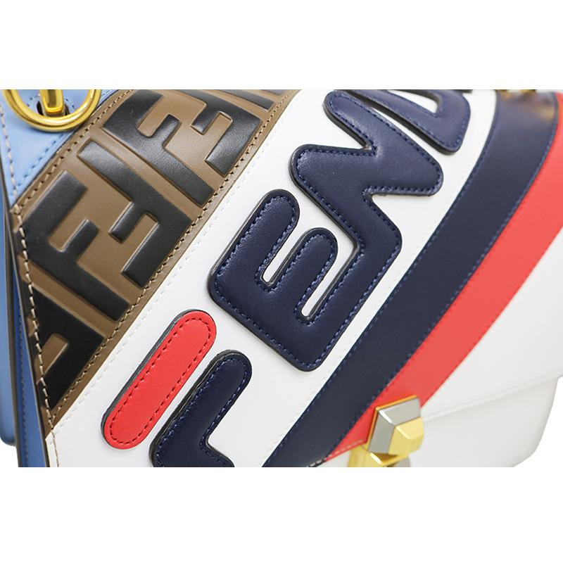 FENDI フェンディ FILAコラボ マニアコレクション ショルダーバッグ【中古】