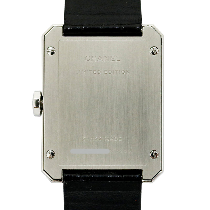 CHANEL シャネル ボーイフレンド ネオ ツイード H6128【中古】