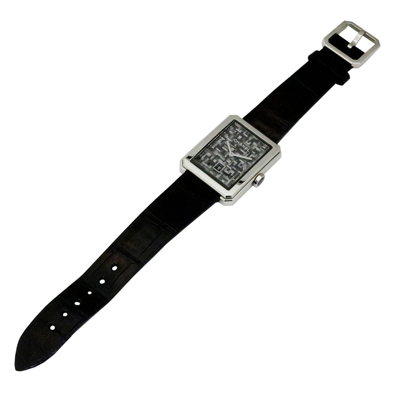 CHANEL シャネル ボーイフレンド ネオ ツイード H6128【中古】