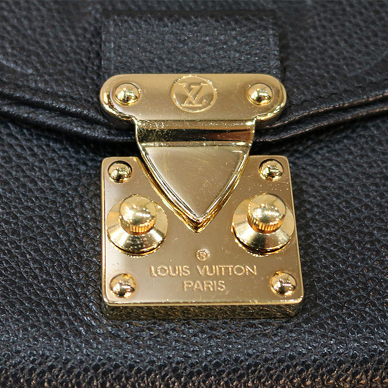 モノグラム・アンプラント<BR>ポシェット サンジェルマン<BR>ノワール/GD金具<BR>M60638<BR>【USED】