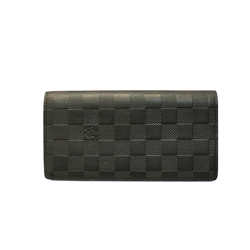 LOUIS VUITTON ルイヴィトン ダミエ アンフィニ ポルトフォイユ ブラザ N63010【中古】
