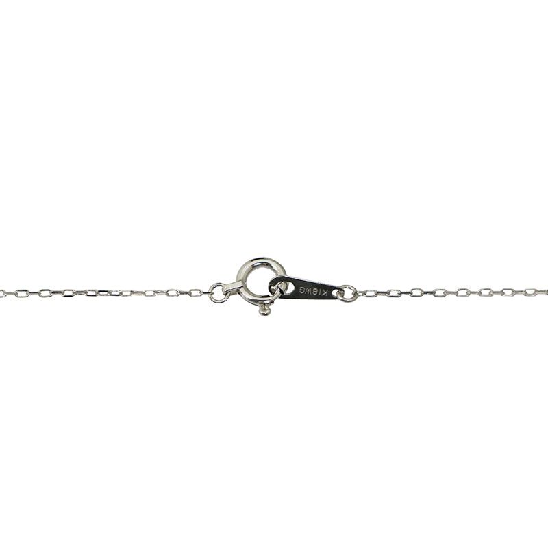 K18WG/D0.20ct<BR>ダイヤモンドペンダント<BR>【NEW】