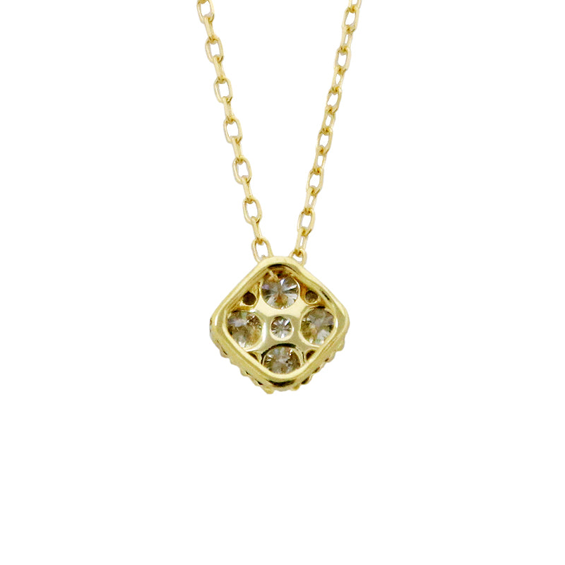 K18YG/D0.25ct ダイヤモンドペンダント【新品】