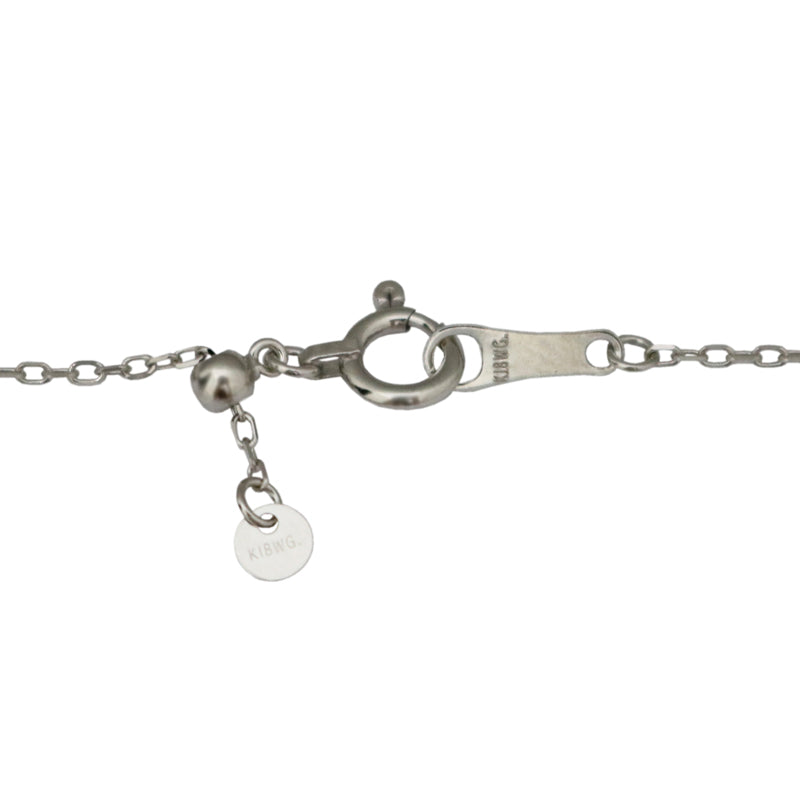 K18WG/D0.25ct ダイヤモンドペンダント【新品】