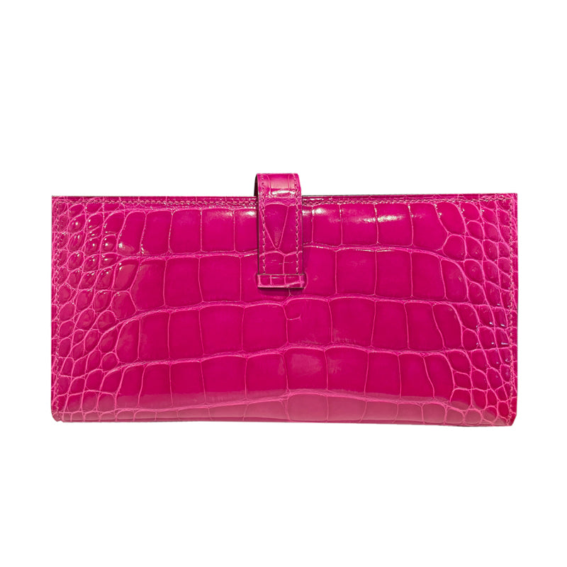 HERMES エルメス アリゲーター ベアン スフレ D刻印【新品】