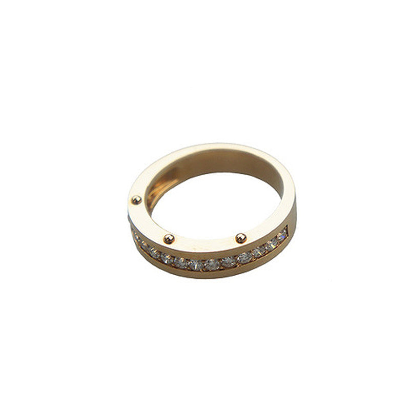 K18PG/D0.60ct ダイヤモンドリング【新品】