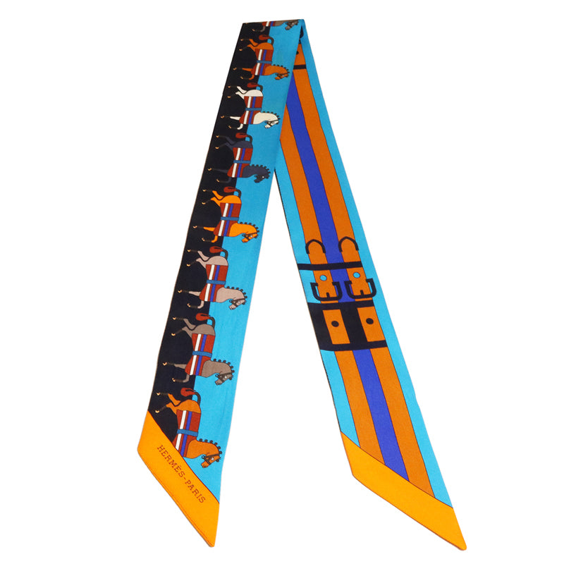 エルメス ツイリー馬柄