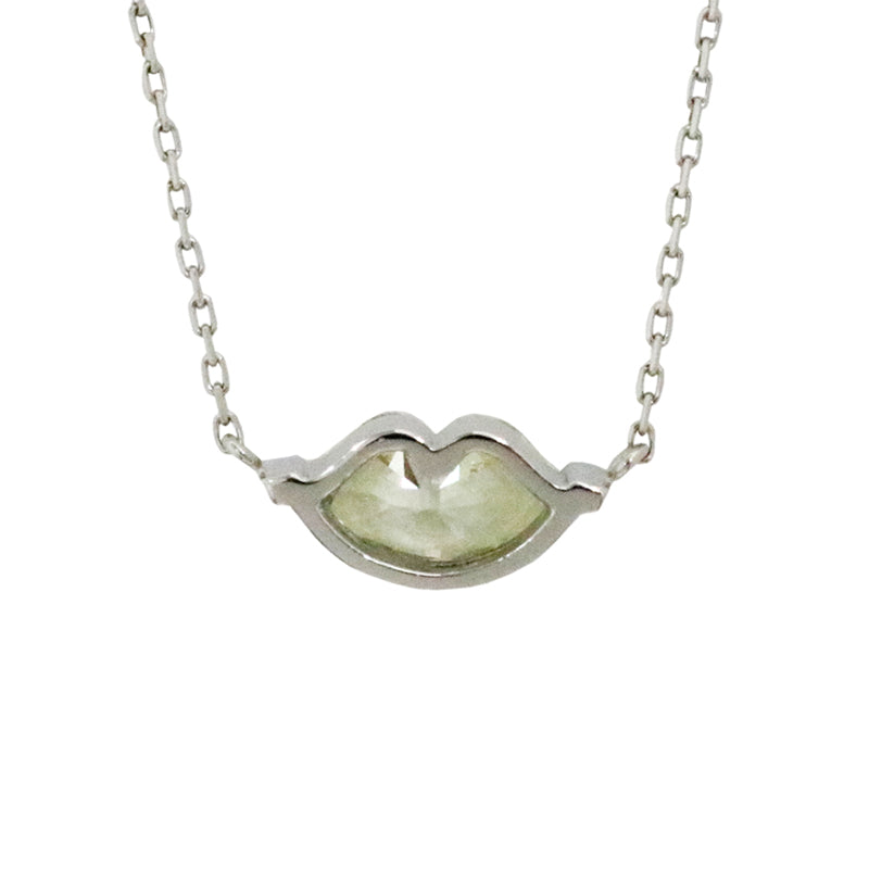 PT850/D0.974ct リップカット ダイヤモンドネックレス【新品】