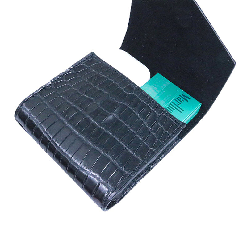 クロコダイル IQOSケース ブラック【新品】