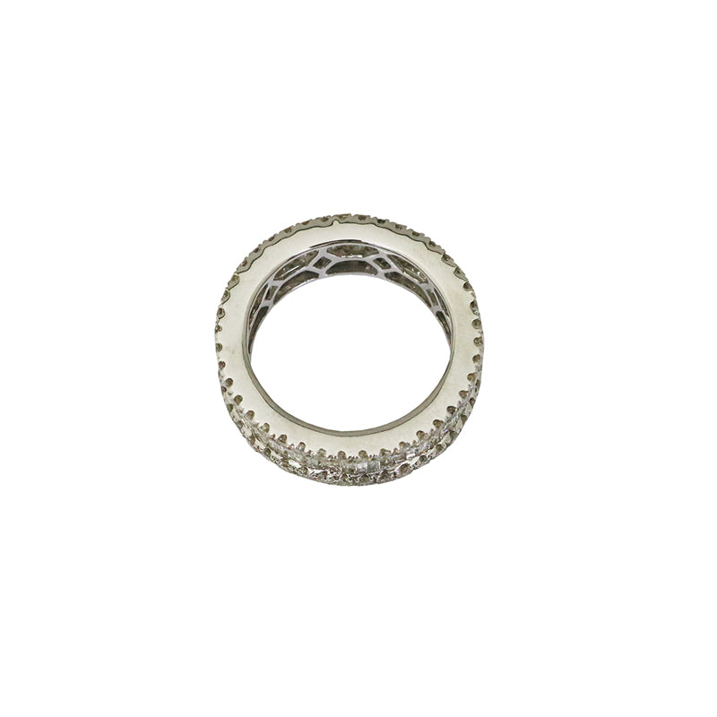 PT900/D4.10ct バゲットダイヤモンドリング【新品】