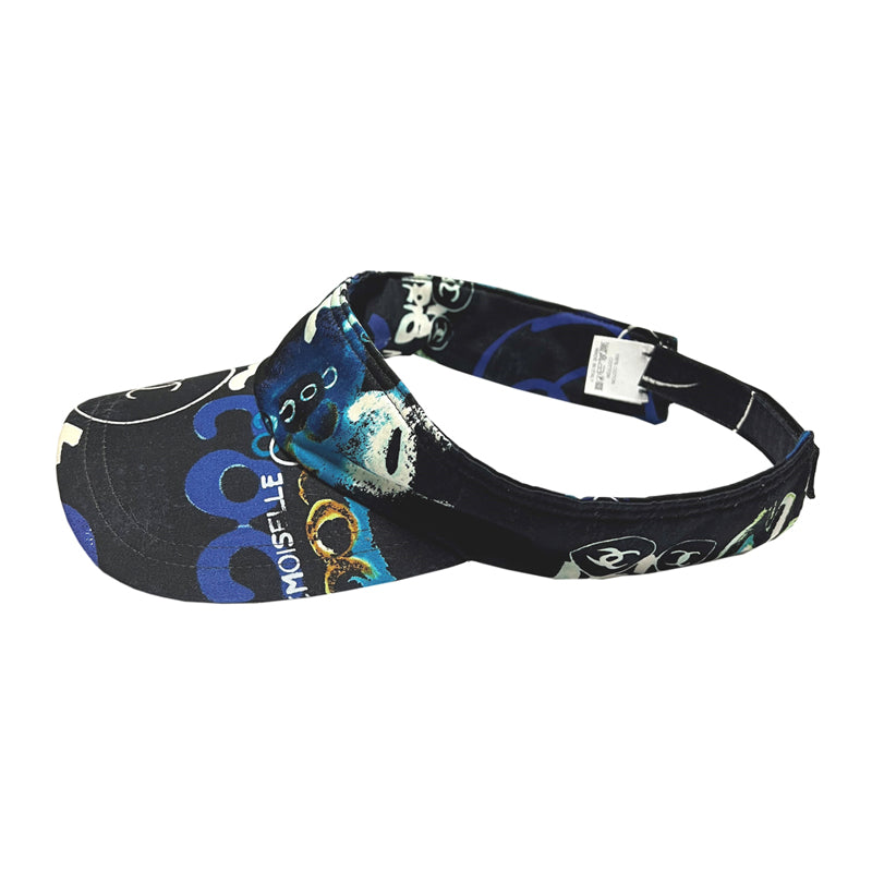 シャネル ペイント柄 サンバイザー マルチカラー ハワイ限定