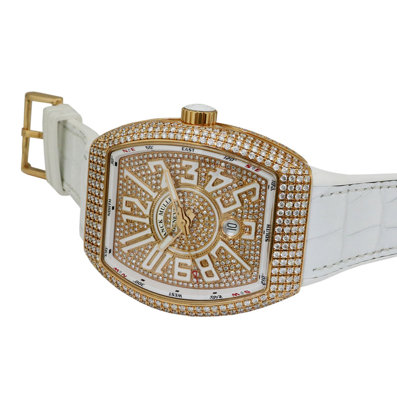 FRANCK MULLER フランクミュラー ヴァンガード アフターダイヤモンド V45SCDT【中古】