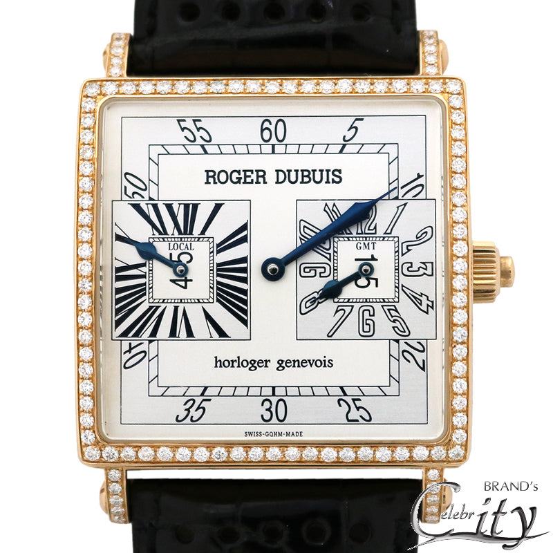 ROGER DUBUIS ロジェデュブイ ゴールデンスクエアGMT G43 1447【未使用品】