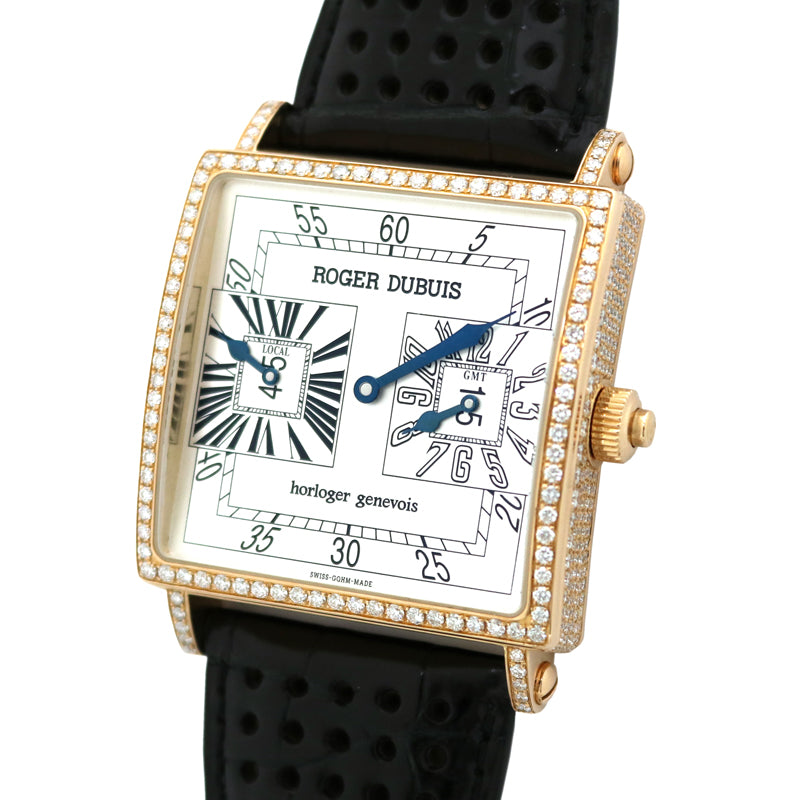 ROGER DUBUIS ロジェデュブイ ゴールデンスクエアGMT G43 1447【未使用品】