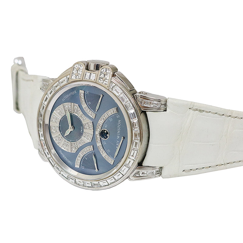 HARRY WINSTON ハリーウィンストン オーシャンクロノ トリプルレトログラード 400-MCRA44W アフター【中古】