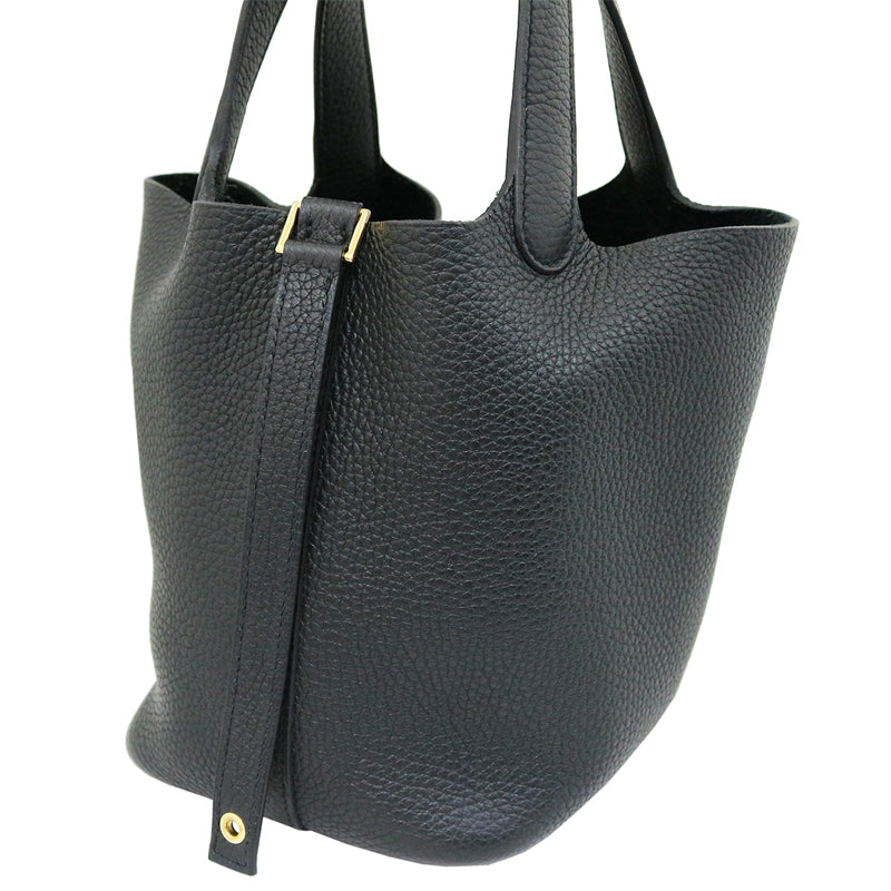 トリヨンクレマンス<BR>ピコタンロックPM<BR>ブラック/G金具<BR>【未使用品】