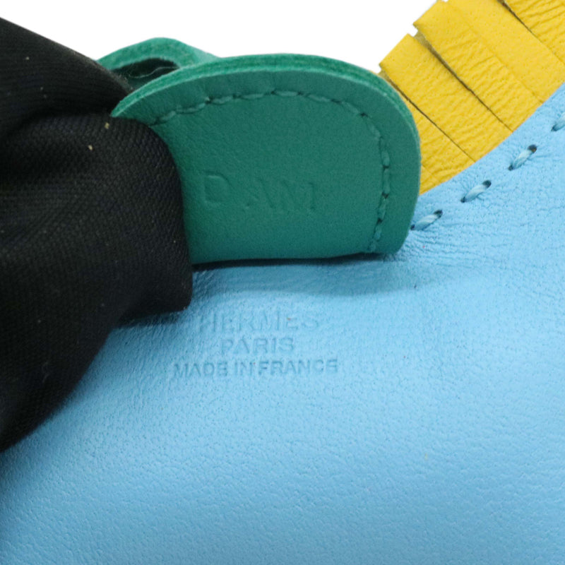 エルメス ロデオPM セレステ×ヴェールヴェロン×ジョーヌナプル アニョーミロ